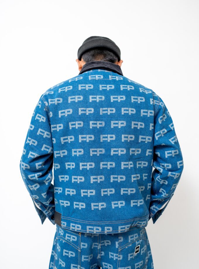FP monogram denim jacket